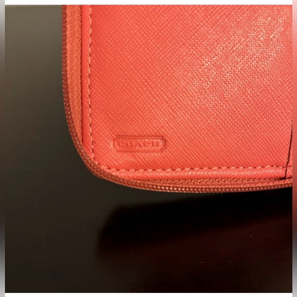 Coach Campbell Coral Turnlock Wallet Wristlet - Picture 8 of 8